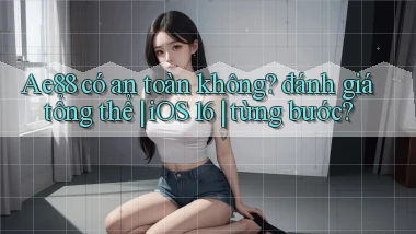 Ae88 có an toàn không đánh giá tổng thể iOS 16 từng bước