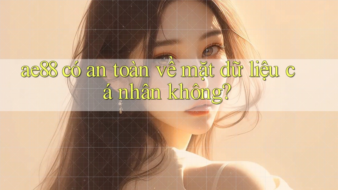 ae88 có an toàn về mặt dữ liệu cá nhân không?