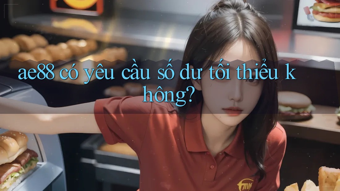 ae88 có yêu cầu số dư tối thiểu không?