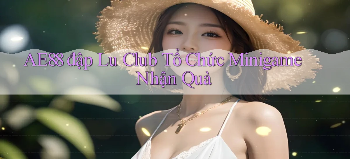 ae88  đập lu club tổ chức minigame nhận quà