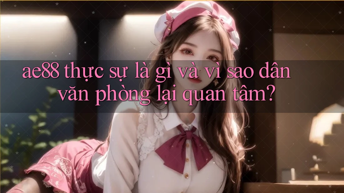 ae88 thực sự là gì và vì sao dân văn phòng lại quan tâm?