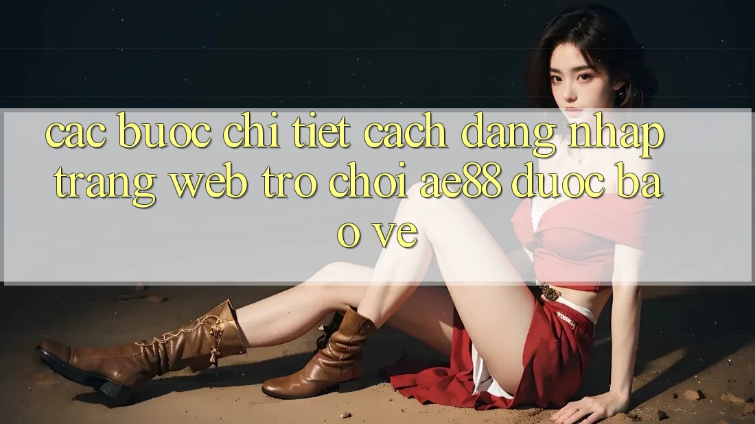 Các bước Chi Tiết Cách Đăng Nhập Trang web Trò chơi AE88 Được bảo vệ
