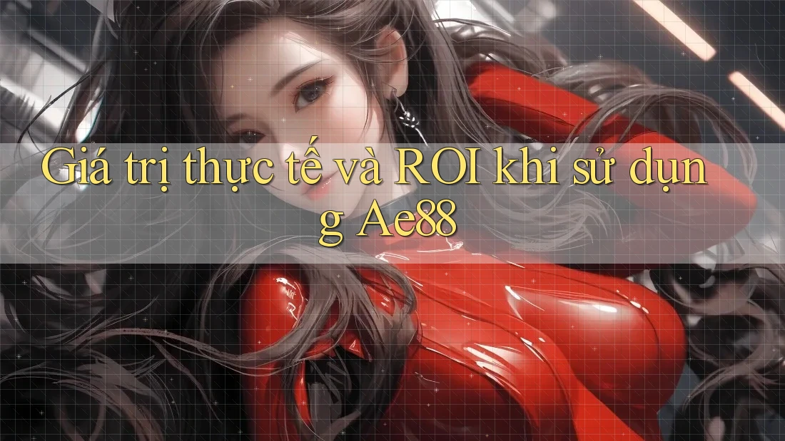 Giá trị thực tế và ROI khi sử dụng Ae88 Giá trị thực tế và ROI khi sử dụng Ae88