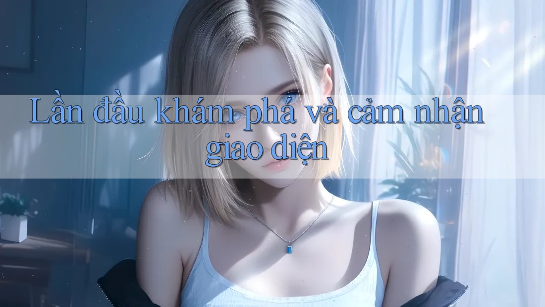 Lần đầu khám phá và cảm nhận giao diện