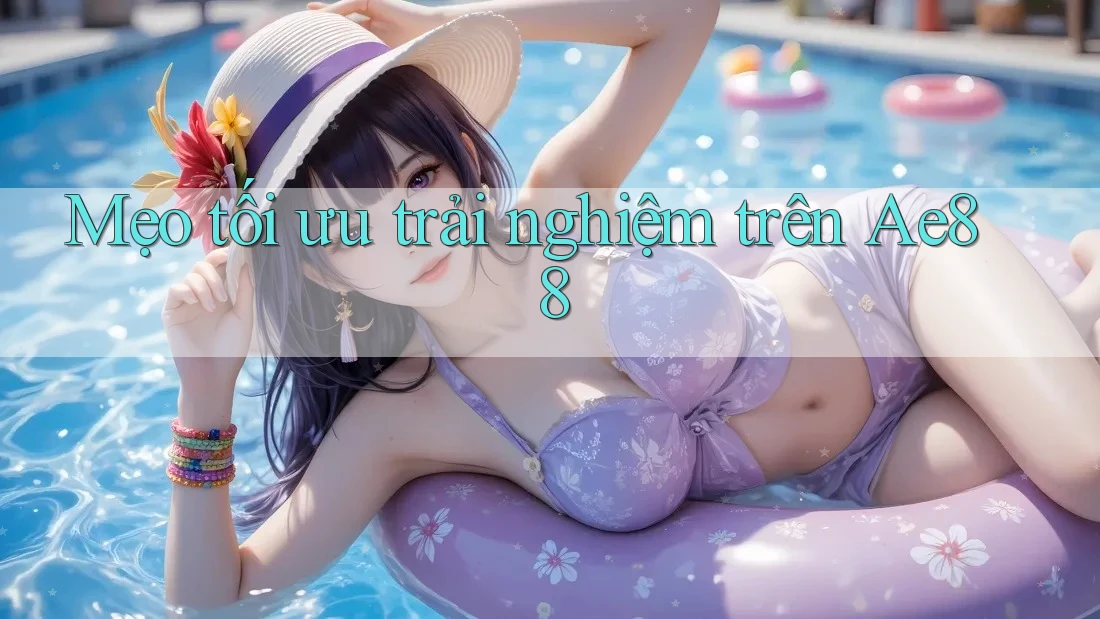 Mẹo tối ưu trải nghiệm trên ae88 Mẹo tối ưu trải nghiệm trên ae88