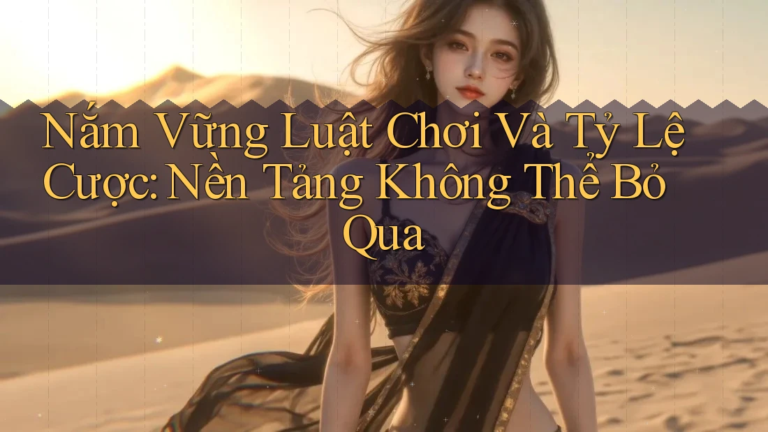 Nắm Vững Luật Chơi Và Tỷ Lệ Cược: Nền Tảng Không Thể Bỏ Qua