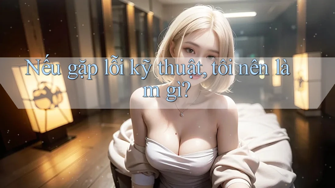 Nếu gặp lỗi kỹ thuật, tôi nên làm gì? Nếu gặp lỗi kỹ thuật, tôi nên làm gì?