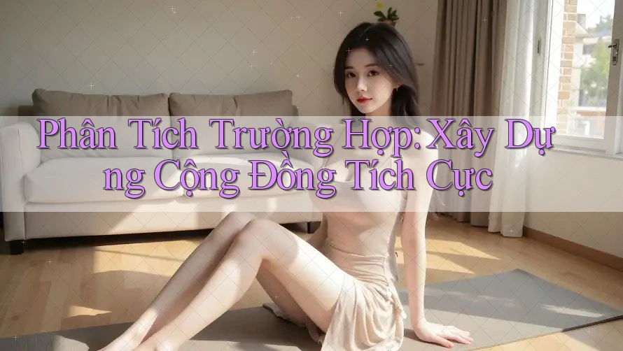 Phân Tích Trường Hợp: Xây Dựng Cộng Đồng Tích Cực Phân Tích Trường Hợp: Xây Dựng Cộng Đồng Tích Cực