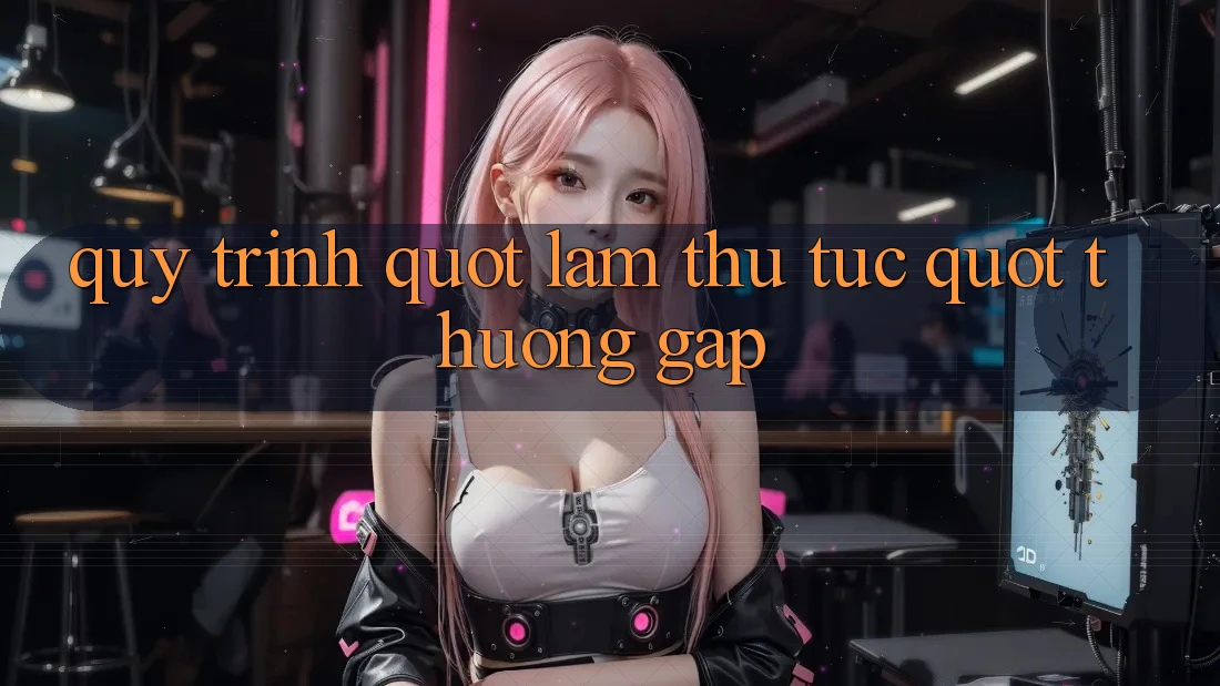 Quy Trình " Làm Thủ Tục" Thường Gặp