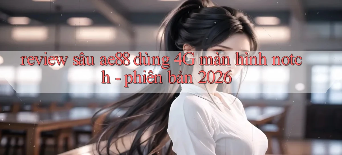 review sâu Ae88 dùng 4G màn hình notch   phiên bản 2026