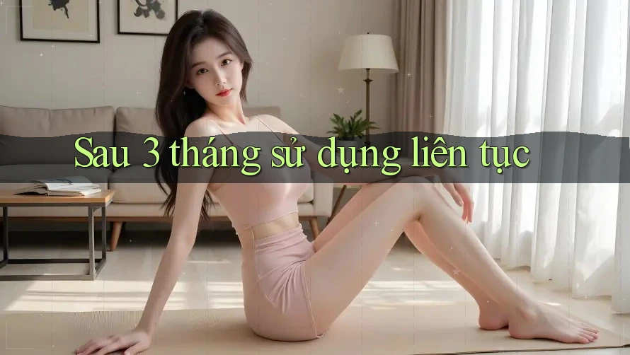 Sau 3 tháng sử dụng liên tục