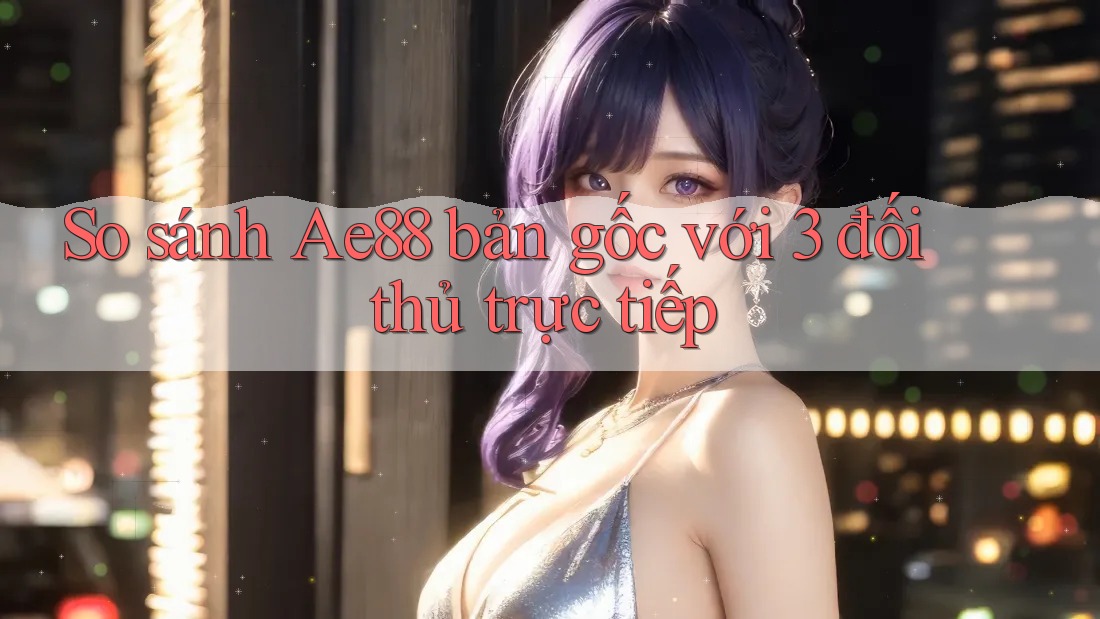 So sánh Ae88 bản gốc với 3 đối thủ trực tiếp So sánh Ae88 bản gốc với 3 đối thủ trực tiếp