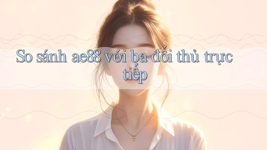 So sánh ae88 với ba đối thủ trực tiếp