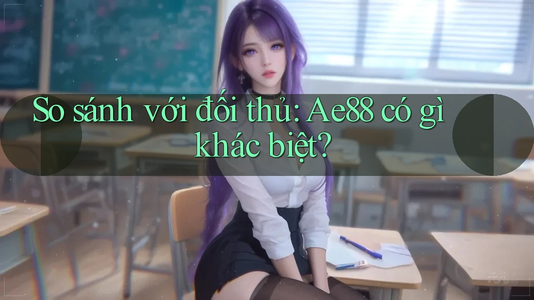 So sánh với đối thủ: Ae88 có gì khác biệt? So sánh với đối thủ: Ae88 có gì khác biệt?