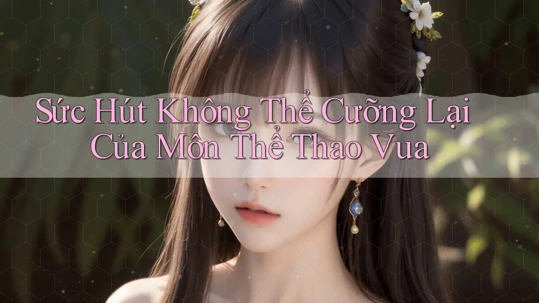 Sức Hút Không Thể Cưỡng Lại Của Môn Thể Thao Vua Sức Hút Không Thể Cưỡng Lại Của Môn Thể Thao Vua