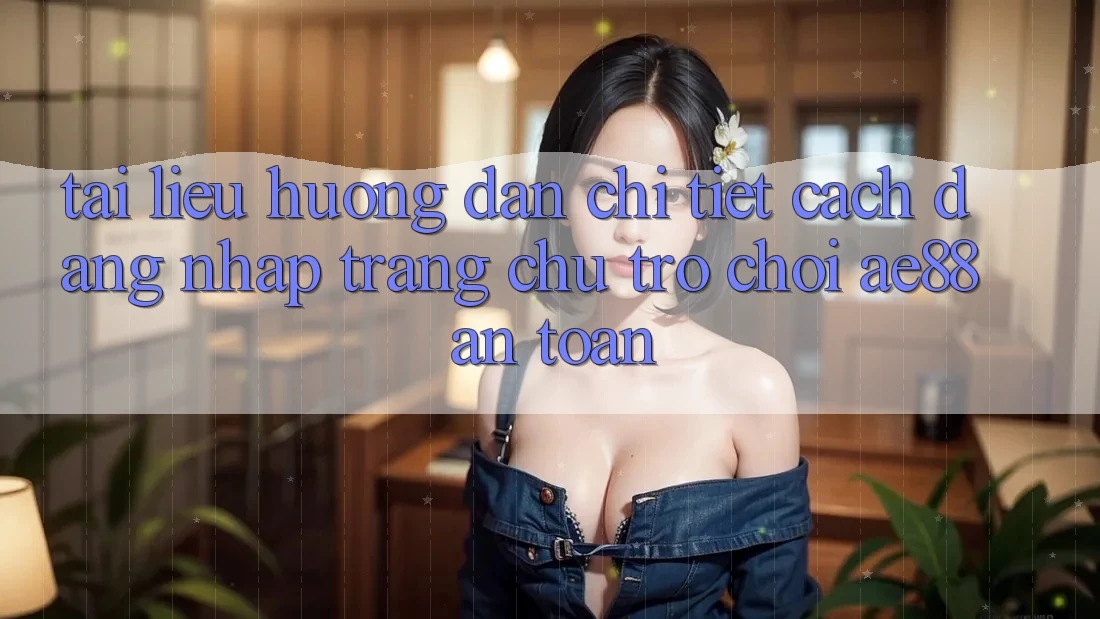 Tài liệu hướng dẫn Chi Tiết Cách Đăng nhập Trang chủ Trò chơi AE88 An Toàn