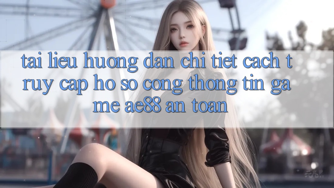 Tài liệu hướng dẫn Chi Tiết Cách Truy cập hồ sơ Cổng thông tin Game AE88 An Toàn