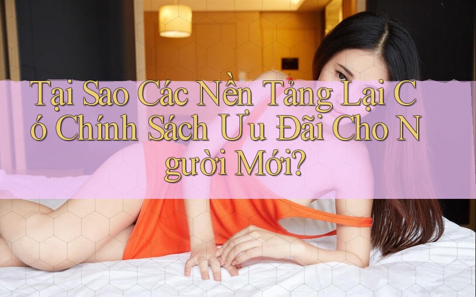 Tại Sao Các Nền Tảng Lại Có Chính Sách Ưu Đãi Cho Người Mới?