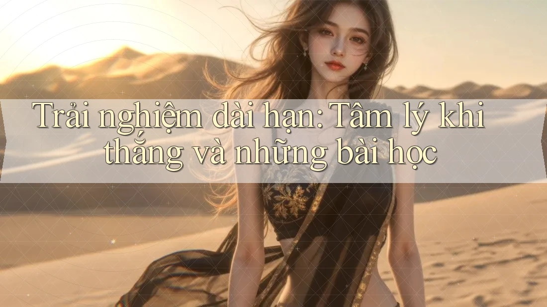 Trải nghiệm dài hạn: Tâm lý khi thắng và những bài học Trải nghiệm dài hạn: Tâm lý khi thắng và những bài học