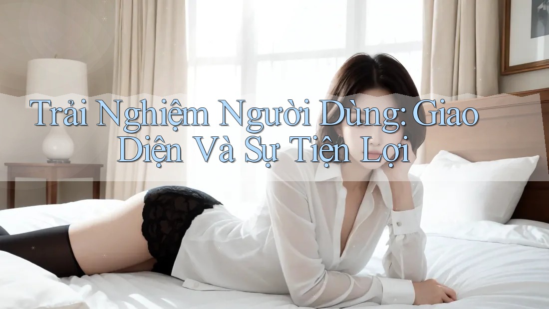 Trải Nghiệm Người Dùng: Giao Diện và Sự Tiện Lợi Trải Nghiệm Người Dùng: Giao Diện và Sự Tiện Lợi
