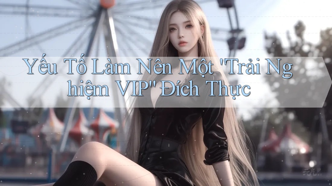 Yếu Tố Làm Nên Một “Trải Nghiệm VIP” Đích Thực Yếu Tố Làm Nên Một “Trải Nghiệm VIP” Đích Thực